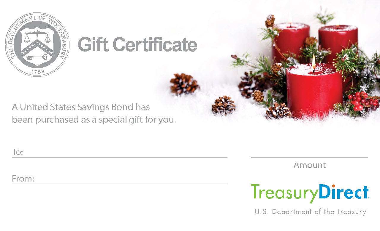 Gifts Announcements TreasuryDirect